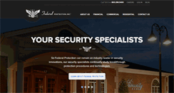 Desktop Screenshot of federalprotection.com